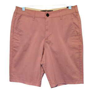 Hollister Shorts Mens Size 29 Pink Epic Flex Flat Front 9" Preppy Casual NWT